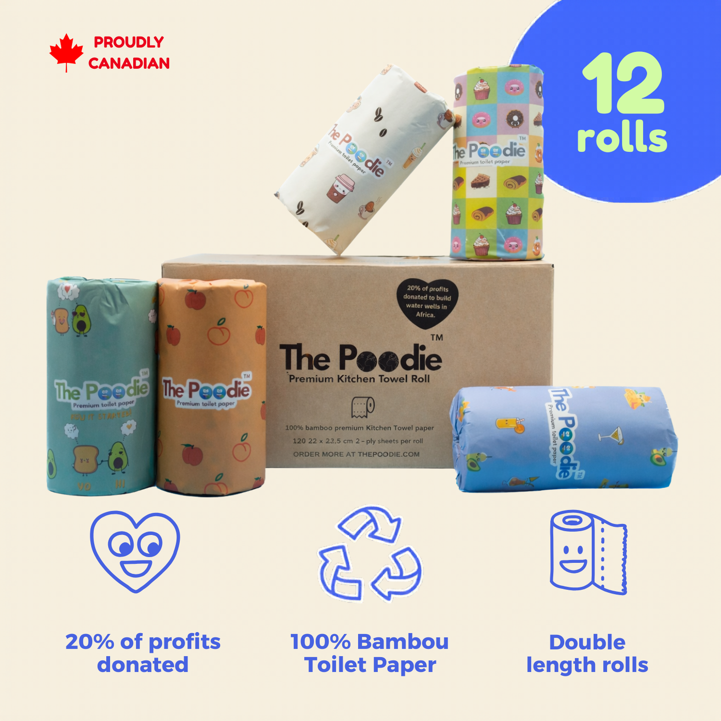 100% Bamboo Paper Towels