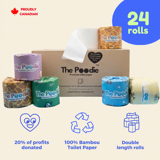 100% Bamboo Toilet Paper