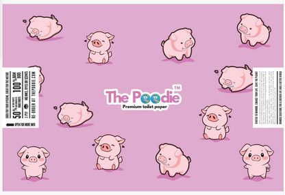 The Poodie 100% Bamboo Toilet Paper