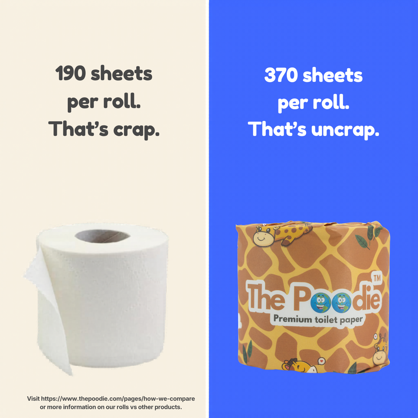 Papier toilette 100 % bambou