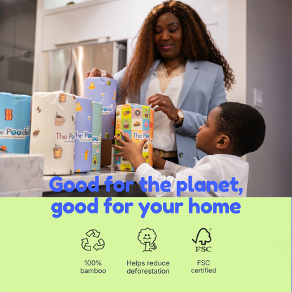100% Bamboo Paper Towels